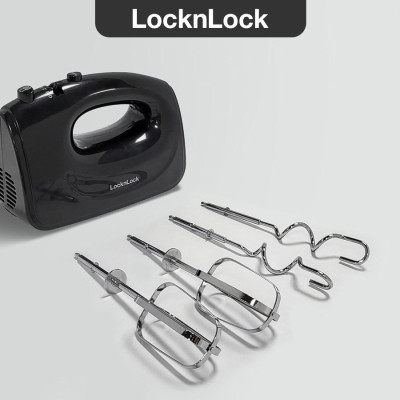 Máy đánh trứng Lock&Lock Hand Mixer EJM501DGRY 250-300W - Hàng chính hãng