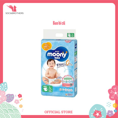Bỉm dán Moony xanh tiêu chuẩn size  L54