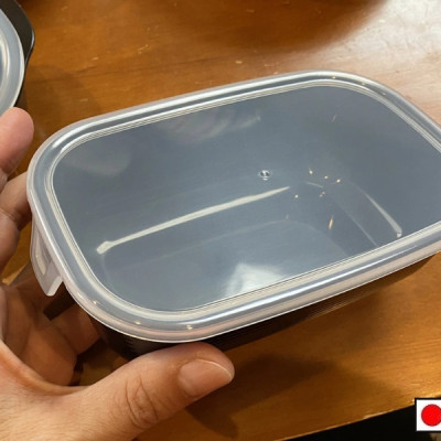 Hộp nhựa dùng trong lò vi sóng Nakaya 500ml - Hàng Nội Địa Nhật Bản