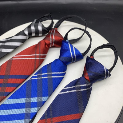 Caravat nam thắt sẵn bản nhỏ 6cm bộ sưu tập cà vạt nam mẫu mới Giangpkc hoạ tiết kẻ thanh lịch 2021