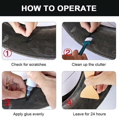 Áo thun Nam Dung Dịch Sửa Chữa Vá Lốp ÔTo, XeMay Siêu Bền – Sửa Chữa Vết Nứt Chuyên Dụng, Đàn Hồi Cao, Chịu Nhiệt Tốt