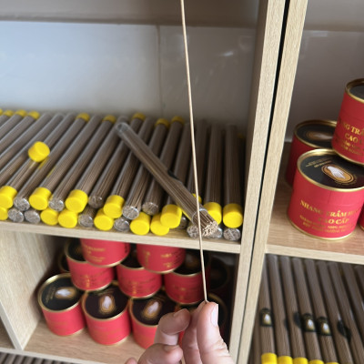 Nhang trầm ống KHÔNG TĂM cao cấp - 100% tự nhiên không dùng hoá chất