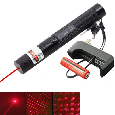 Đèn Pin Laser - 303 PaKaSa LS được tặng kèm pin và sạc - Hàng Chính Hãng 