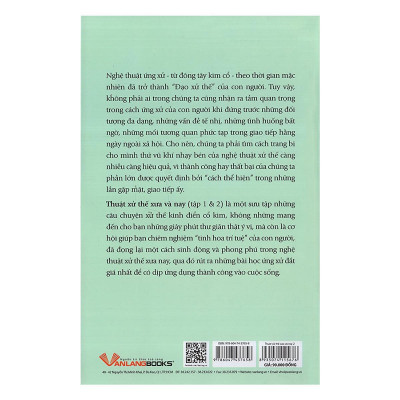 Sách - Thuật Xử Thế Xưa Và Nay - Tập 2 - VanLangBooks