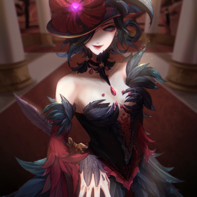 SET 3 Tranh Poster Identity V A4 21cmx30cm nhóm và nhân vật 