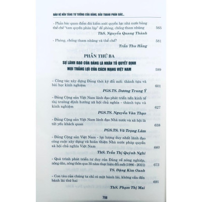 Sách - Bảo Vệ Nền Tảng Tư Tưởng Của Đảng, Đấu Tranh Phản Bác Các Quan Điểm Sai Trái, Thù Địch Trong Tình Hình Mới - NXB Chính Trị Quốc Gia