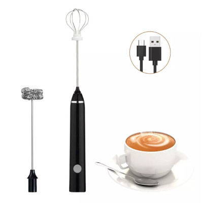 Máy tạo bọt cafe, sữa, đánh trứng mini cầm tay MFB1501D kích thước nhỏ gọn, tiện dụng - Hàng Nhập Khẩu