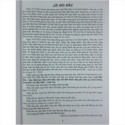 Sách Luật Đấu Thầu 2023 - Quy Định Lựa Chọn Nhà Thầu, Hạn Chế Thất Thoát, Lãng Phí, Tiêu Cực, Tham Nhũng Trong Lĩnh Vực Đấu Thầu - Luật Giá 2023 (V2243D)