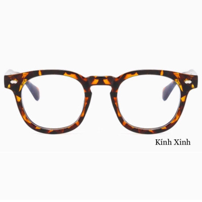 Kính Mắt Chống Ánh Sáng Xanh Mắt Vuông Phong Cách Cổ Điển