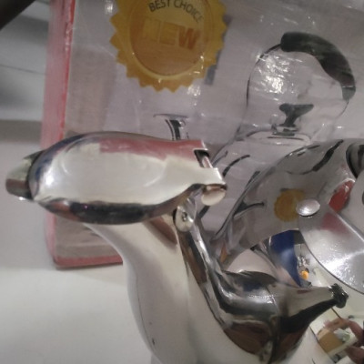 Ấm đun nước inox HappyCook 5L, 3L HGK-300T, HGK-500T, dùng được mọi loại bếp: than, từ, hồng ngoại, gas, cồn...