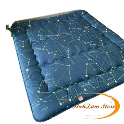 Đệm trải sàn, Nệm văn phòng, Nệm, Topper hàng xuất nhật gấp gọn đa năng đủ size- Hàng chính hãng