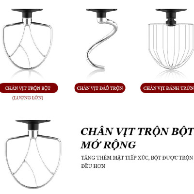 Máy trộn thực phẩm Tiross TS5401 - Hàng chính hãng