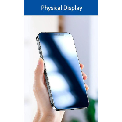 Kính cường lực chống nhìn trộm cho iPhone X/Xs/11/11 Pro Max/12/13/14/14 15 16 Pro Max/14 15 16 Plus hiệu WiWu iPrivacy - Hàng chính hãng