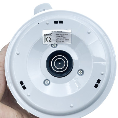 Ấm đun siêu tốc cao cấp 2.2L Lorente LT-3088 - Màu trắng - Hàng Chính Hãng