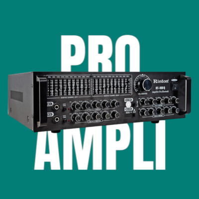 Amply Karaoke Bluetooth Công Suất Lớn 700W Rinton RT-169Q, 12 Sò Đại (Hàng Chính Hãng)