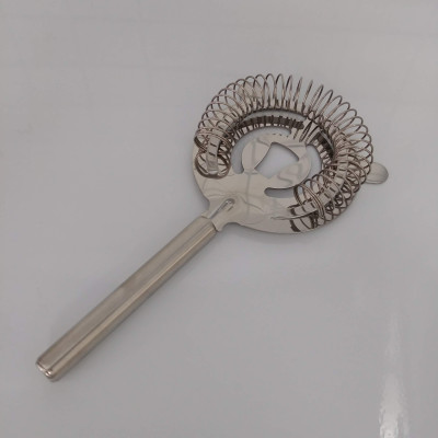 Combo shaker inox 2 mảnh Cocktail Boston và dụng cụ chặn đá inox