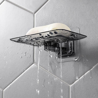 Khay Đựng Xà Bông, Giá Để Xà Phòng Dán Tường, Sạch Sẽ, Tiện Dụng, Sang Trọng, Dán Tường Phòng Tắm, Tiện Dụng TRong Gia Đình. TakyHome 4037