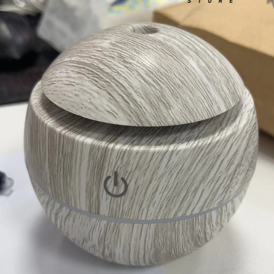 Máy phun sương tinh dầu tạo ẩm Rhino H402 hình cầu, dung tích 200ml nhiều màu - hàng chính hãng