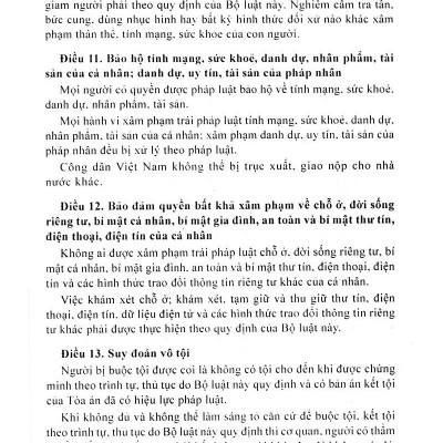 Bộ Luật Tố Tụng Hình Sự Của Nước Cộng Hoà Xã Hội Chủ Nghĩa Việt Nam (2016)