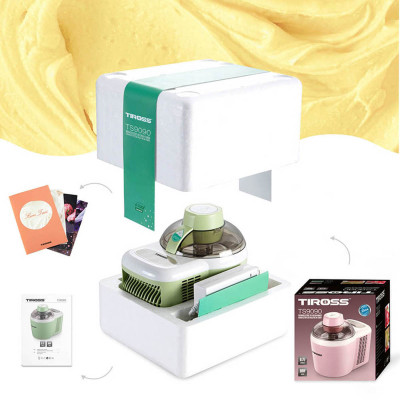 Máy Làm Kem Hoàn Toàn Tự Động Tiross TS9090 (Hồng) - Hàng Chính Hãng