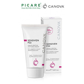 Kem Làm Dịu Da Dưỡng Ẩm Dành Cho Da Nhạy Cảm Canova Sensiven P22 Soothing Cream 50ml