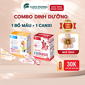 Combo Canxi Hữu Cơ cho Bé + BỔ MAU HEMATOL TW Hanopharco