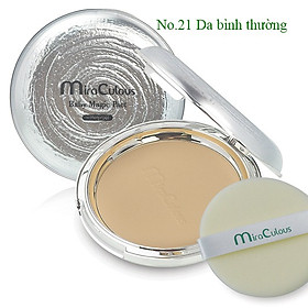 Phấn trang điểm siêu mỏng mịn Mira Culous Magic Pact Hàn Quốc 22g - Chọn Tone