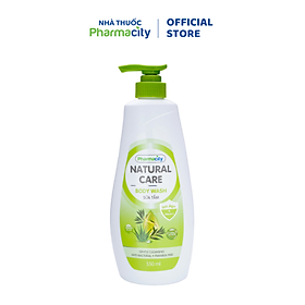 Sữa tắm chiết xuất thiên nhiên sạch khuẩn Pharmacity Natural Care (550g)
