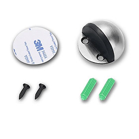 Chặn Cửa Bán Nguyệt , Chống Va Đập Cánh Cửa Với Tường, Miếng 3M Dán Sàn, Không Khoan. TakyHome 1100