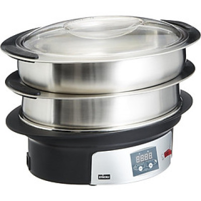 Nồi Hấp 2 tầng Stockli 0102.02 dung tích 8L Made in Germany Hàng chính hãng