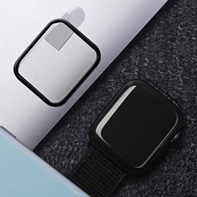 Miếng dán kính cường lực full màn hình cong 3D AW+ cho Apple Watch _Hàng chính hãng