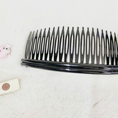 Lược cài tóc đơn giản màu đen làm gọn gàng tóc cho nam và nữ