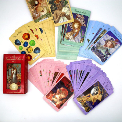 {Kèm quà tặng}  Bộ bài tarot Enchanted Love Tarot