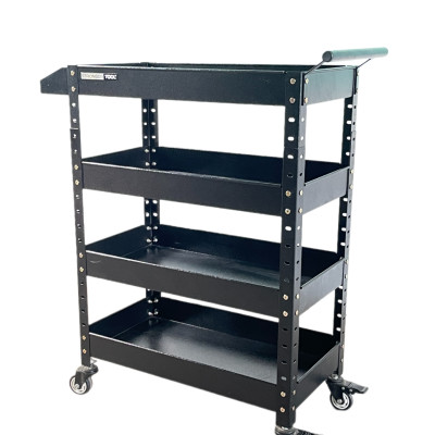 XE ĐẨY DỤNG CỤ XE ĐẨY DỤNG CỤ 4 NGĂN XE ĐẨY DỤNG CỤ XE MÁY XE ĐẨY DỤNG CỤ DÙNG CHO GAGARE Ô TÔ XE ĐẨY ĐỰNG ĐỒ NGHỀ