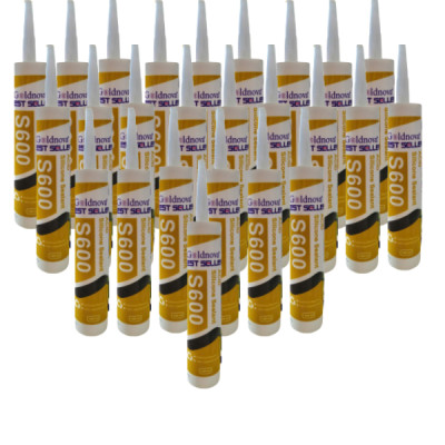 Keo Silicone S600-3 Hộp; Hộp=25 Lon/300ml; Màu Trong