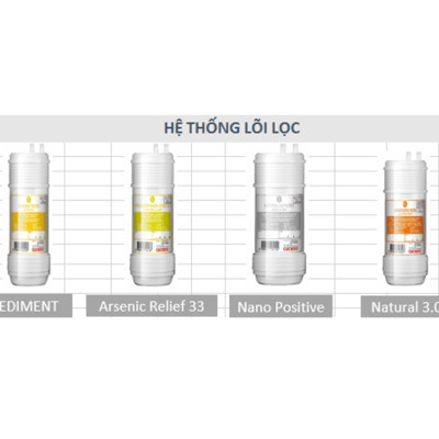 Máy lọc nước nóng lạnh Nano Cuckoo CP-KN501SW - Hàng chính hãng