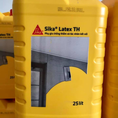 Phụ gia chống thấm vữa và tác nhân kết nối - Sikalatex TH (thùng 25lít)