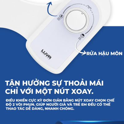 Thiết bị rửa vệ sinh thông minh LUVA - LB201