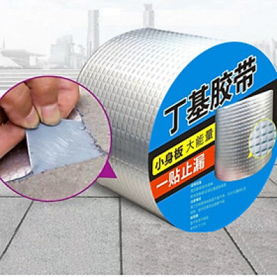 Miếng dán siêu dính Tape 5cm x 5m Vá Các Vết Nứt Tường, Bể Đựng Nước, Mái Nhà, Sàn Nhà, Trần Nhà...