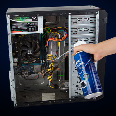 Bình xịt khí nén BLUE vệ sinh làm sạch khử bụi chống tĩnh điện cho Macbook / Bàn Phím / Máy Tính / Máy Ảnh / Máy in / Bản Mạch / iPhone - Hàng Chính Hãng