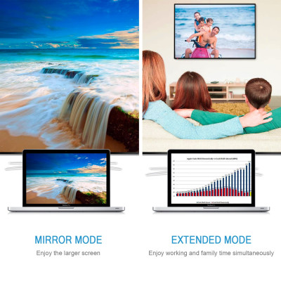 Dây cáp sạc nhanh CHOETECH M180 chia cổng đa năng PD Type-C thành cổng Type-C PD 3.0, cổng HDMI chuẩn 4k dài 180cm cho Macbook Pro / Smartphone - Hàng chính hãng