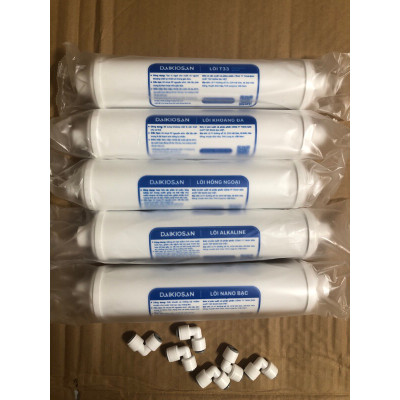 [Combo] Bộ 5 Lõi Lọc chức năng Daikiosan - Hàng chính hãng - Cung cấp khoáng chất cần thiết