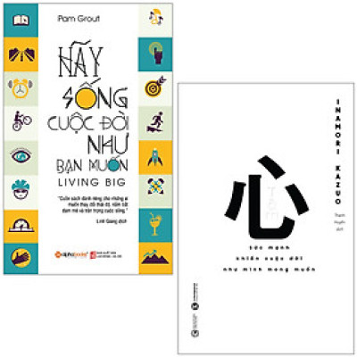Combo Sách Tâm - Sức Mạnh Khiến Cuộc Đời Như Mình Mong Muốn + Hãy Sống Cuộc Đời Như Bạn Muốn (Bộ 2 Cuốn)  THA