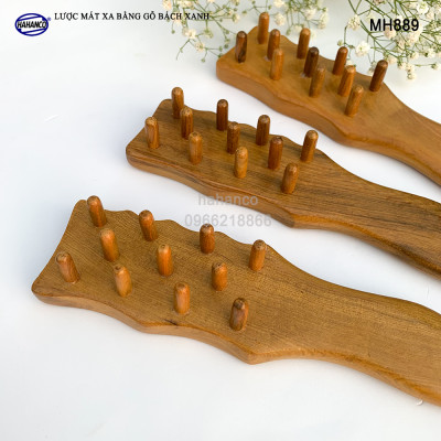Lược gỗ thơm đa năng mát xa ấn huyệt toàn thân (MH889) giúp lưu thông khí huyết - chăm sóc sức khỏe cho bạn