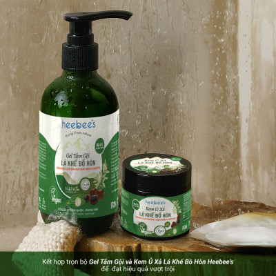 Gel Tắm Gội Lá Khế Bồ Hòn Heebee