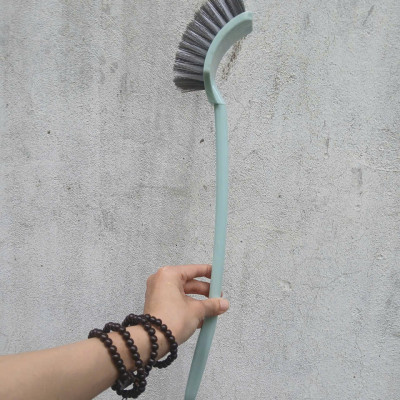 Chổi cọ bồn cầu/ toilet cán dài Echo Metal 47cm - Hàng nội địa Nhật Bản nhập khẩu chính hãng