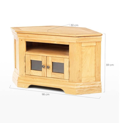 Tủ TV Góc Victoria Gỗ Sồi IBIE