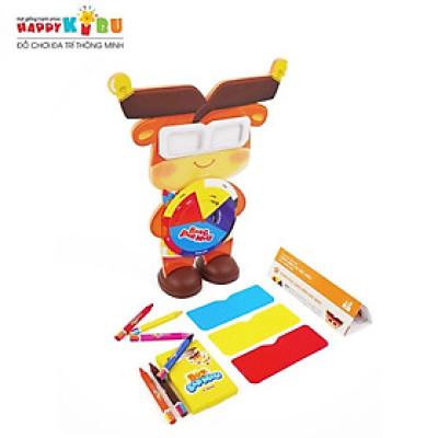 Đồ Chơi HAPPY KIBU Kibu Không Gian Lăng Kính Đa Sắc Màu KB00923-001