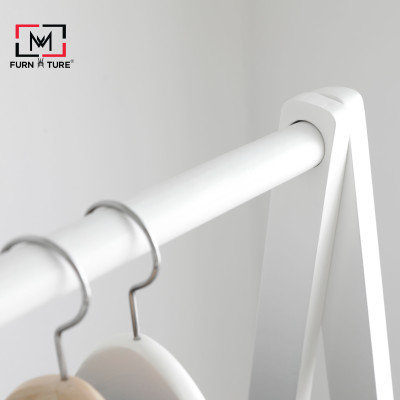 GIÁ TREO QUẦN ÁO CHỮ A GỖ ĐA NĂNG 1 TẦNG SIZE 1M - AHAN 1F 1M 