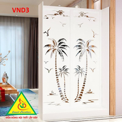 Vách ngăn tủ kệ VND3 - Nội thất lắp ráp Viendong Adv